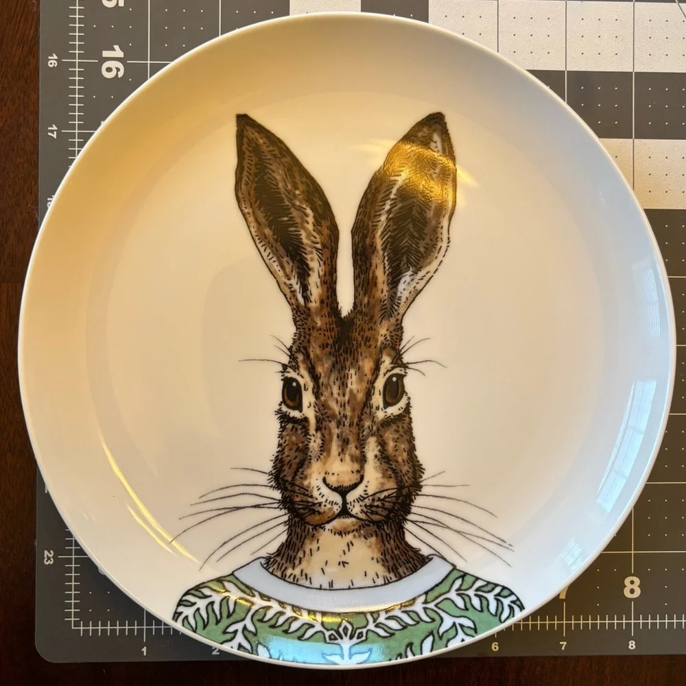 West elm Rachel Kozlowski Dapper Animal Rabbit